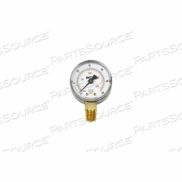 OEM#: TL20-100-4L2 ЦИФЕРБЛАТ, 1/4 NPT НИЖНЯЯ ЧАСТЬ, 0-100PSI от Weiss Instruments